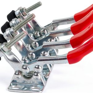 Toggle Clamp E‑TING 4pcs Small Red Classic Hand Tool 60lb Capacity-0