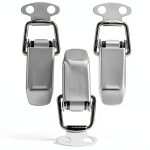 Spring Loaded Toggle Latch 2.3" Stainless Steel by LifCratms 4 Pack-0