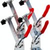 E-TING 4Pcs Hand Tool Toggle Clamp 201B-Upgrade Horizontal Clamp Antislip Quick Release Tool (Longer 201BL Toggle Clamp)-1