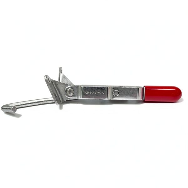 Toggle Clamp XRPAOWA Duty J-Hook 375lb Silver Red Adjustable 8.3"-1