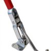 Toggle Clamp XRPAOWA Duty J-Hook 375lb Silver Red Adjustable 8.3"-0