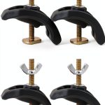 4PCS Arcuate Press Plate Clamp, T Track Hold Down Clamps, High Accurancy Engraving Machine Pressure Plate Clamp Fixture Fastening Clamp for CNC Milling Engraving Machine-0