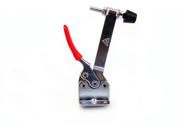 E-TING 4Pcs Hand Tool Toggle Clamp 201B-Upgrade Horizontal Clamp Antislip Quick Release Tool (Longer 201BL Toggle Clamp)-5